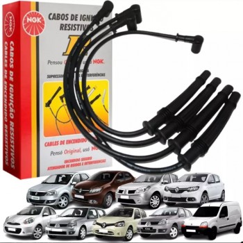 Cabo de Vela NGK Renault Clio/Kangoo 1.0 16v 05../ Logan/Sandero 1.0 16v 08..