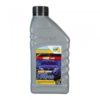 Óleo lubrificante semissintético multiviscoso para veículos movidos a etanol, gasolina, GNV e flex.