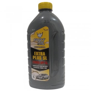 Fort Oil Api Sl Sae 20w50 Lubrificante Para Motores A Gasolina, Etanol E GNV.